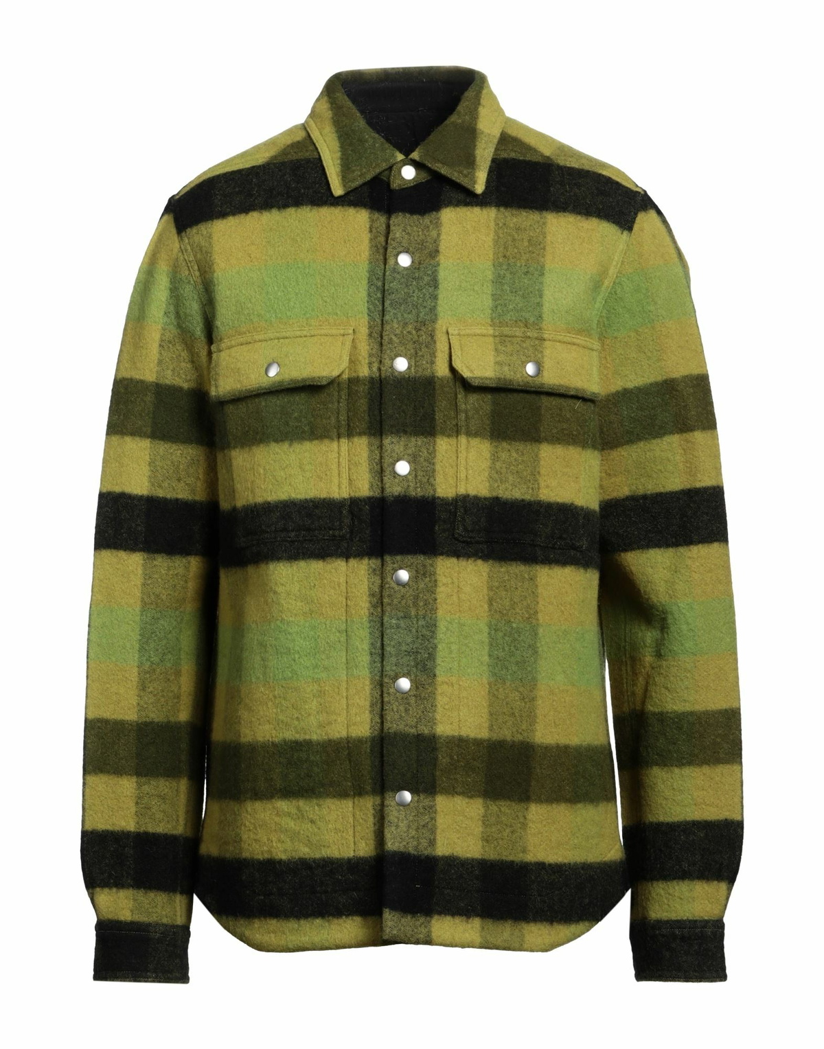 Rick Owens Mens Shirt Lime in Green