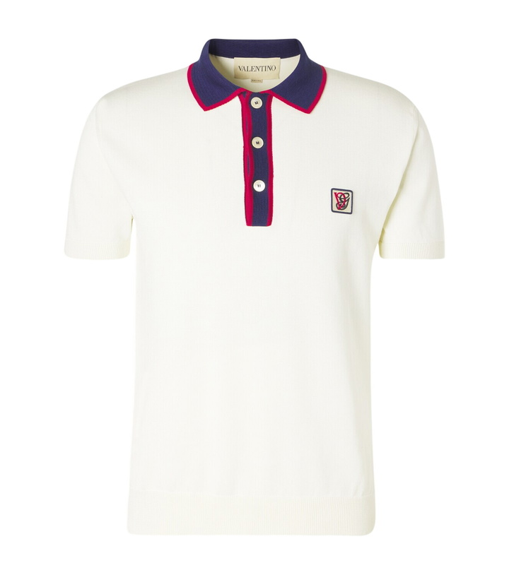 Photo: Valentino Cotton polo sweater