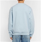Noon Goons - Logo-Appliquéd Fleece-Back Cotton-Jersey Sweatshirt - Men - Blue