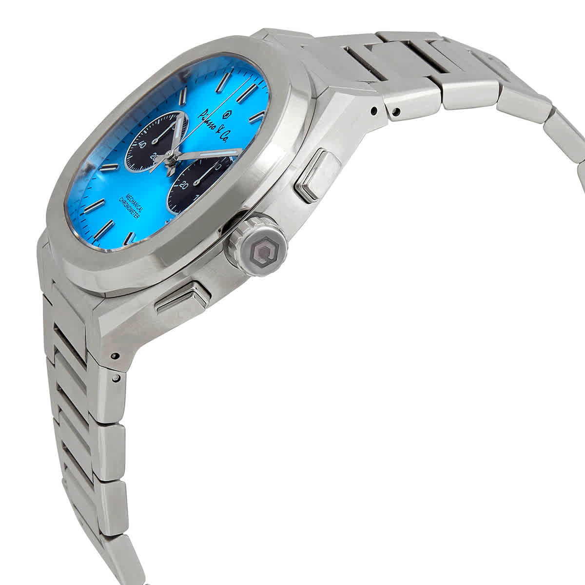 Picasso and Co Chairman II Chronograph Hand Wind Mens Watch PWCH2BLSS
