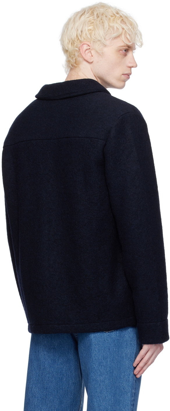 【関税込み】A.P.C. ネイビー Thais ジャケット A.P.C. Navy Thais Jacket A.P.C.