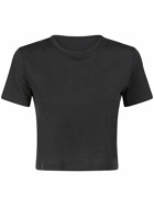 SAINT LAURENT - Slim Cotton Cropped T-shirt