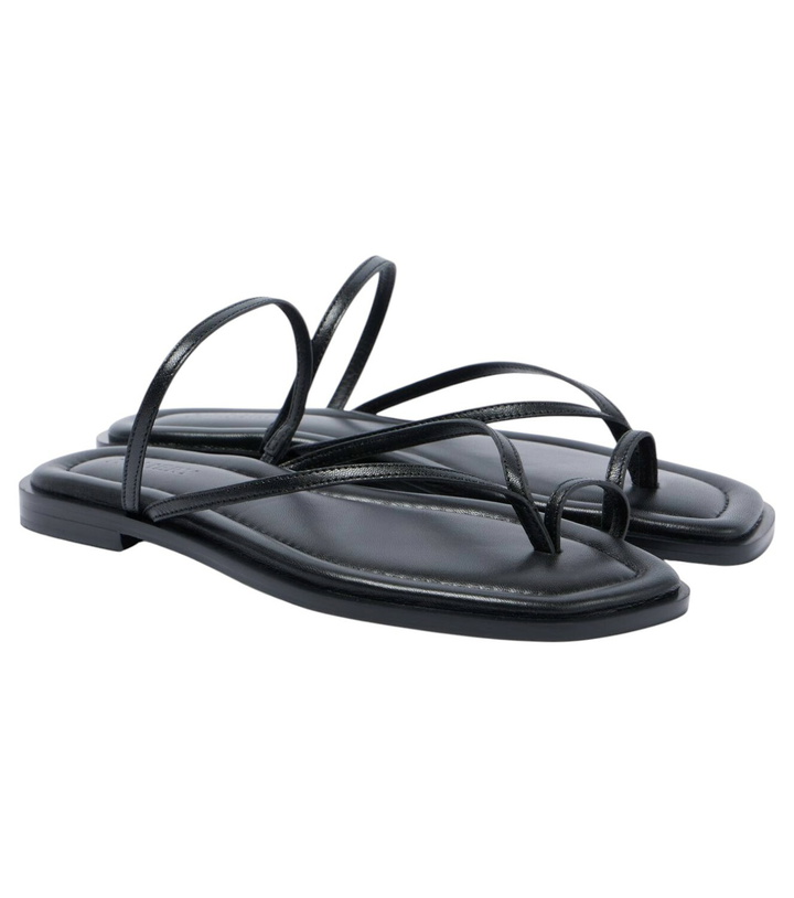 Photo: A.Emery Turner leather thong sandals