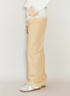Lanvin Gradient-Effect Twisted Jeans