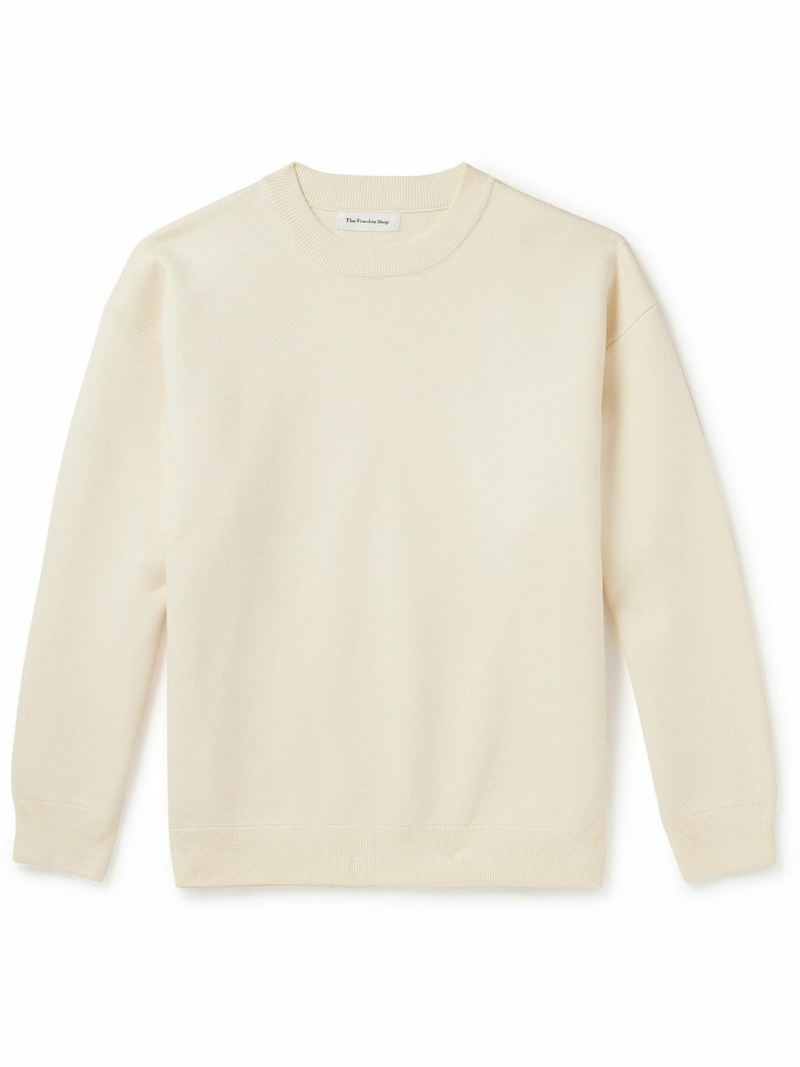 Photo: The Frankie Shop - Arne Oversized Knitted Sweater - Neutrals