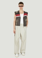 Eytys Harper Graphic Vintage Sleeveless Jacket