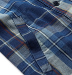 YMC - Checked Cotton-Twill Overshirt - Blue