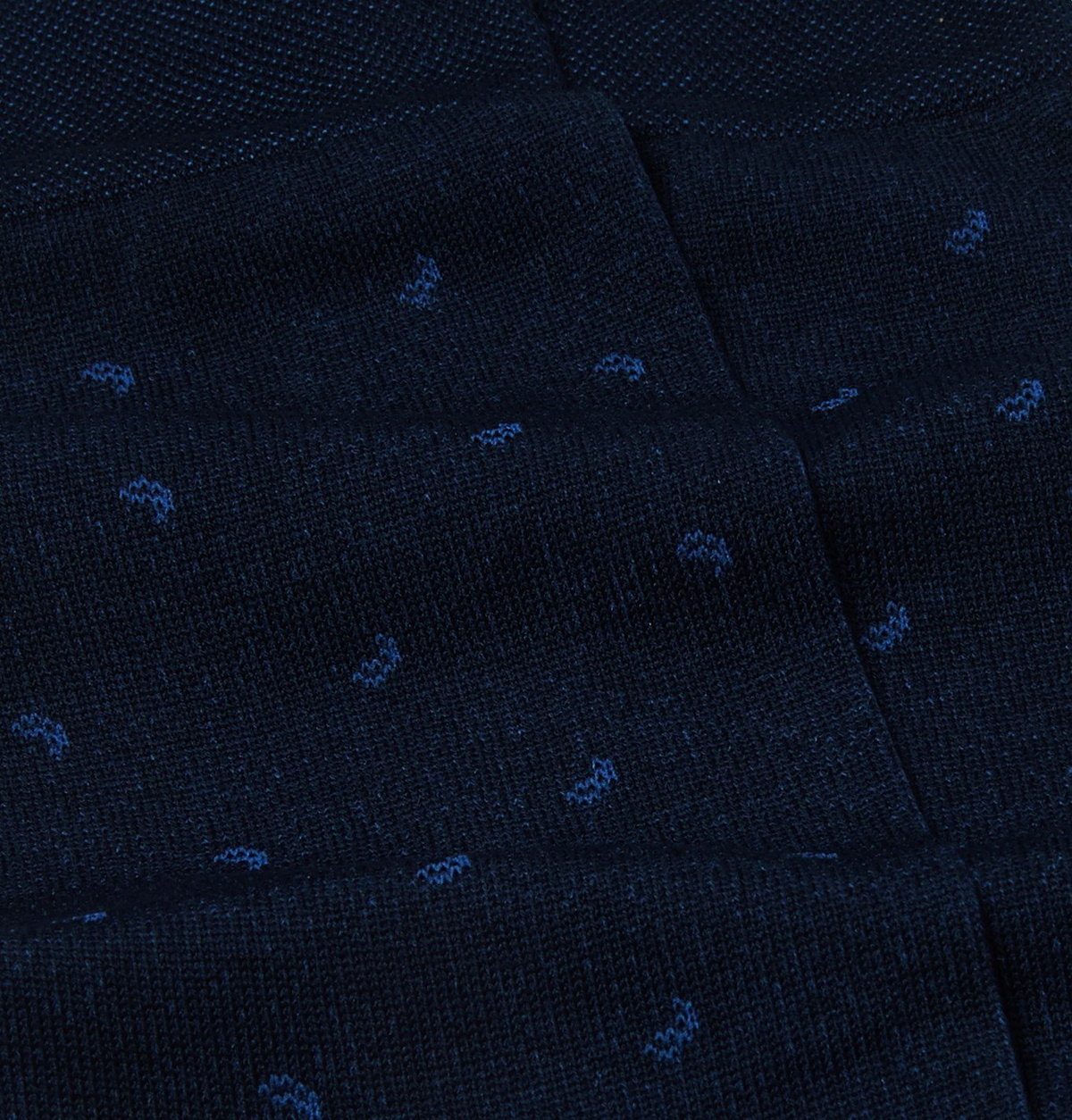 Marcoliani - Paisley-Intarsia Pima Cotton-Blend Socks - Blue