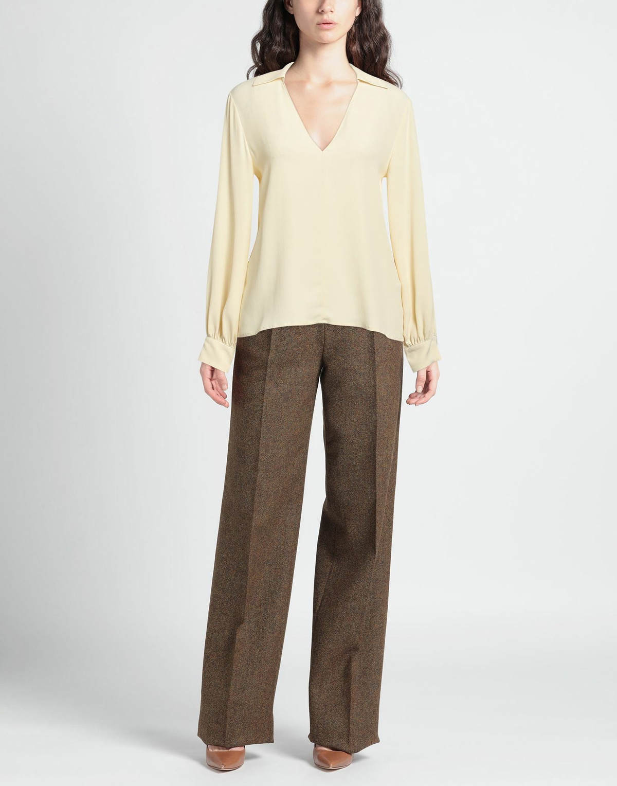Jucca Womens Top Pastel in Yellow