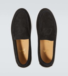 Christian Louboutin Varsiboat suede loafers