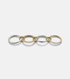 Spinelli Kilcollin Halley 18kt gold and sterling silver ring with diamonds