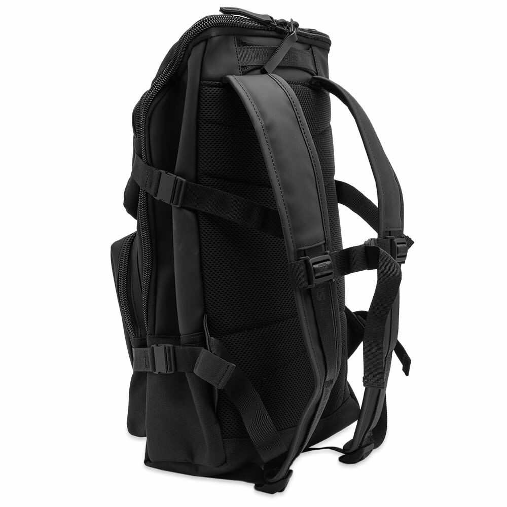 Rains Men's Trail Cargo Backpack in Black Rains
