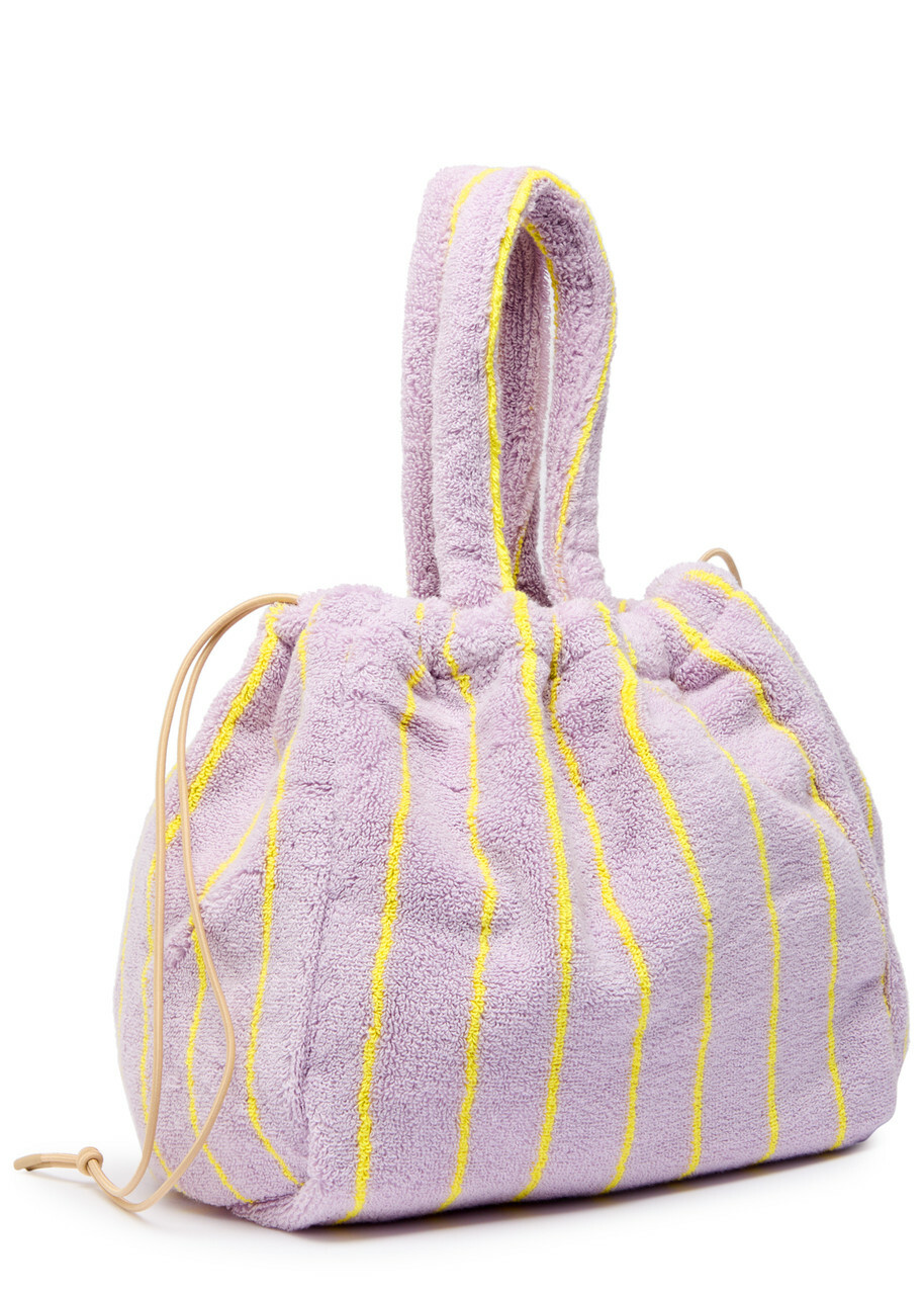 Bongusta Naram Small Striped Terry bag - Lilac - One Size