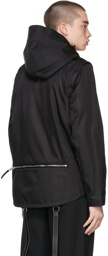 Burberry Black Convertible Heybridge Jacket