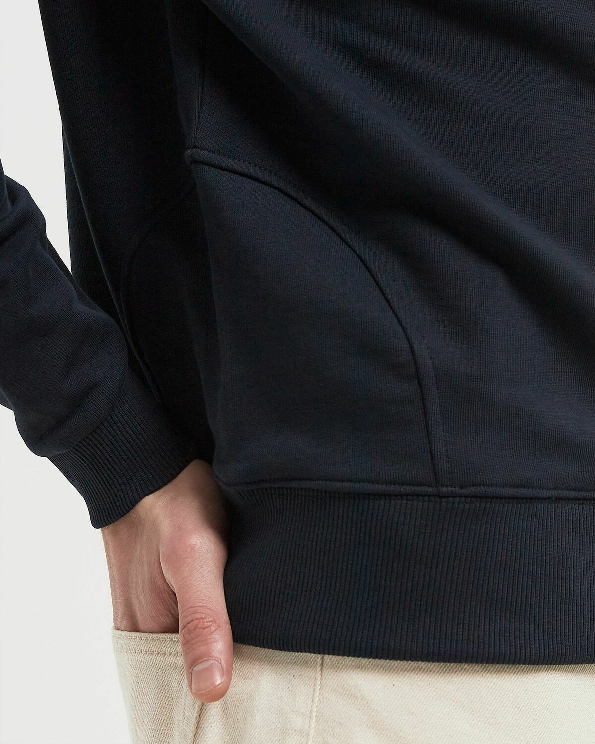 The New Originals EMBLEM HALF-ZIP SWEATER Blue Men