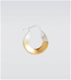 Bottega Veneta - Sterling silver hoop earrings