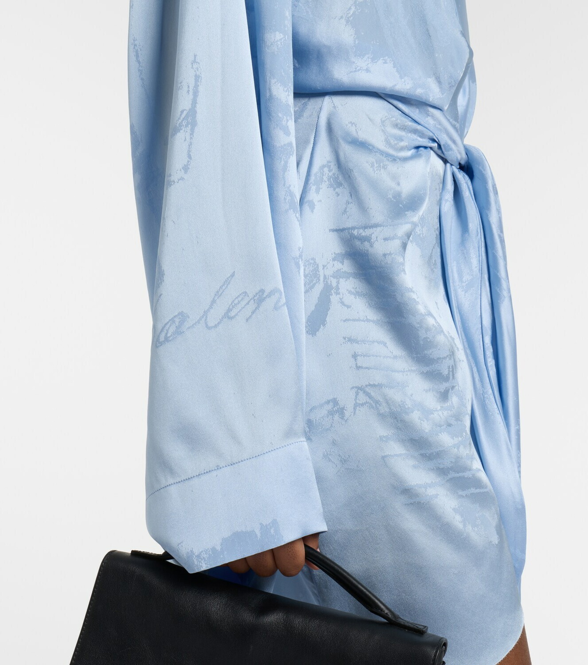 Balenciaga Silk wrap dress