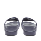 Thom Browne Men's Rubber Pool Slide in Navy