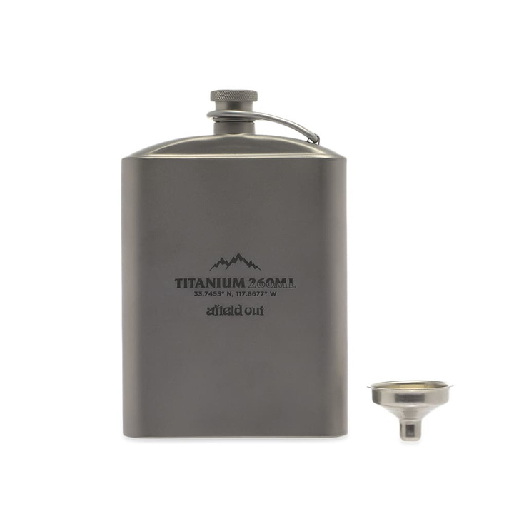 Photo: Afield Out Titanium Hip Flask