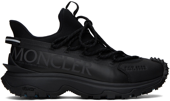 Photo: Moncler Black Trailgrip Lite2 Sneakers
