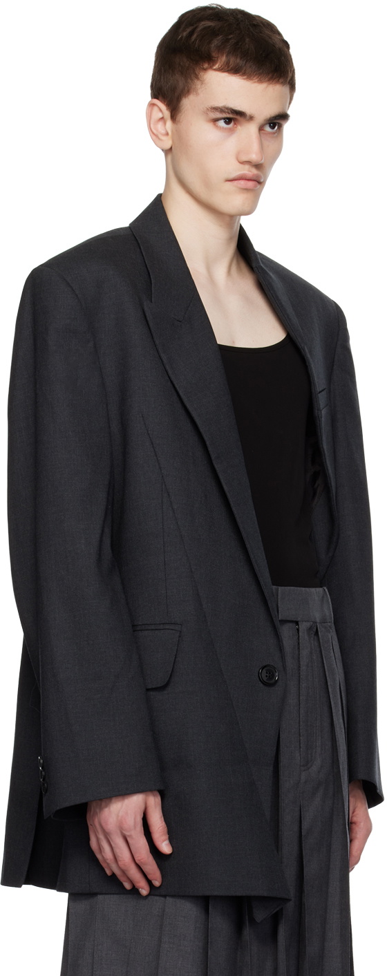 Situationist Gray YASPIS Edition Blazer