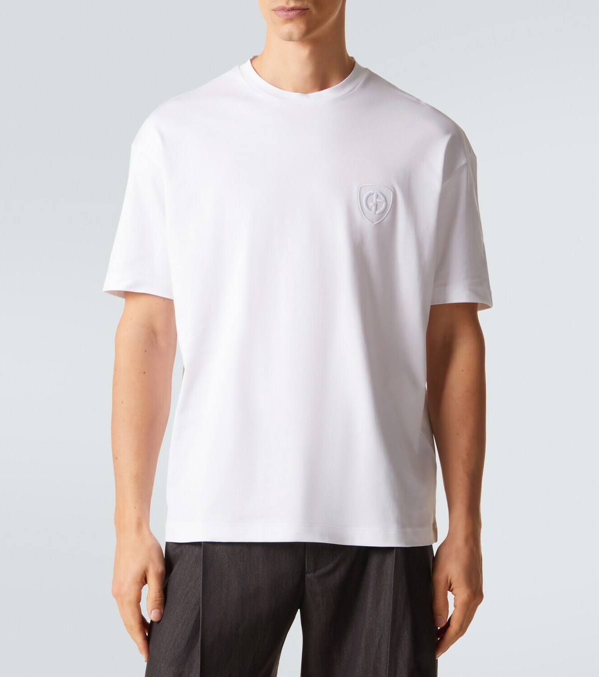 Giorgio Armani Cotton jersey T-shirt