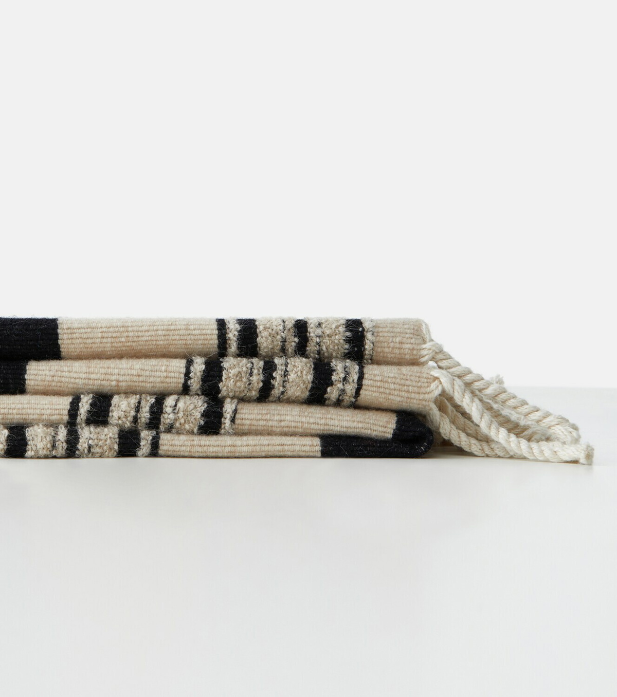 The House of Lyria Amnesia cotton and wool-blend throw