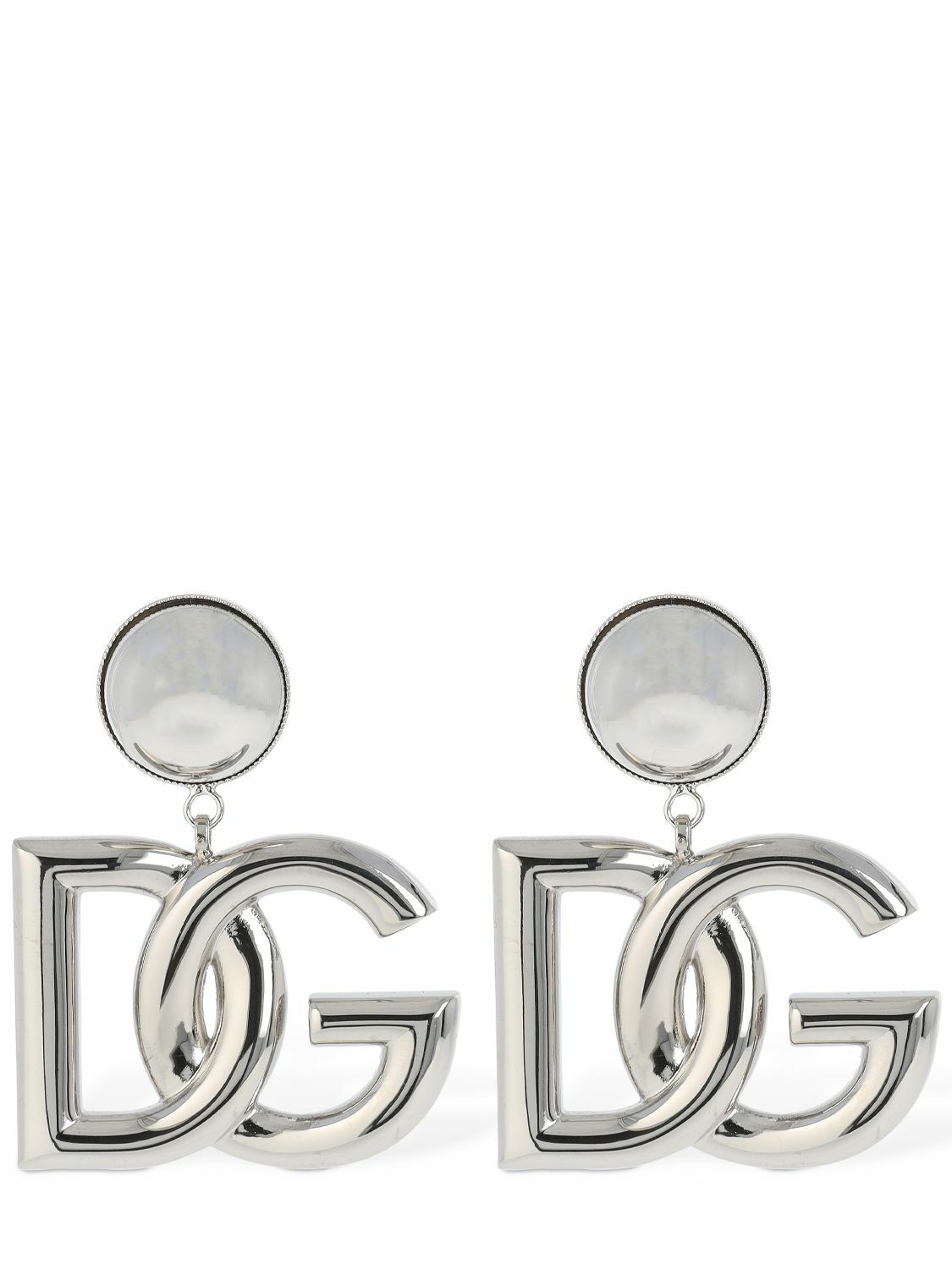 【関税＆送料込み】Dolce & Gabbana 'Pop' Earrings DOLCE & GABBANA - Dg Pop Big Clip-on Earrings Dolce & Gabbana