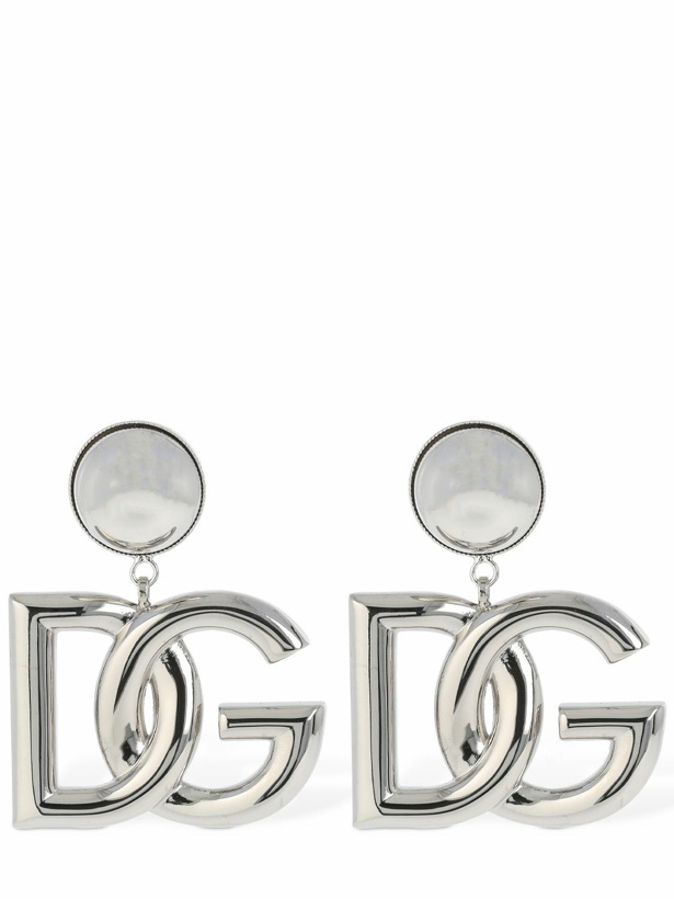 Photo: DOLCE & GABBANA - Dg Pop Big Clip-on Earrings