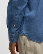 Edmmond Studios Denim Special Duck Shirt Blue - Mens - Longsleeves