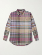 Aimé Leon Dore - Checked Cotton Shirt - Brown