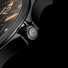 Stuhrling Original Aviator Quartz Black Dial Mens Watch M13666