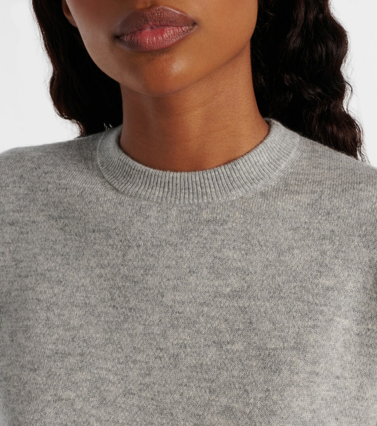 'S Max Mara Knitted wool and cashmere-blend T-shirt