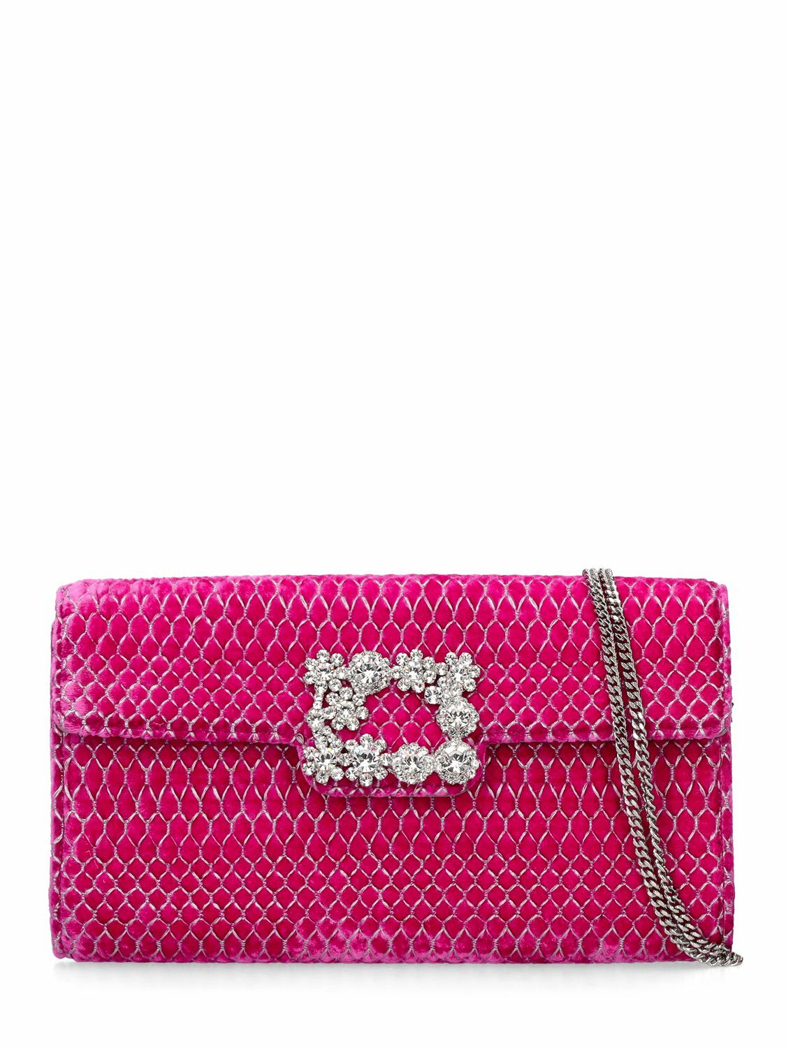 ハンドバッグ Roger Vivier Envelope Flap Flower Buckle Handbag Roger Vivier Envelope Flap Flower Buckle Handbag in Black | Lyst