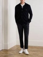 Allude - Wool and Cashmere-Blend Overshirt - Blue