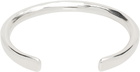 RRL Silver Hammered Cuff Bracelet