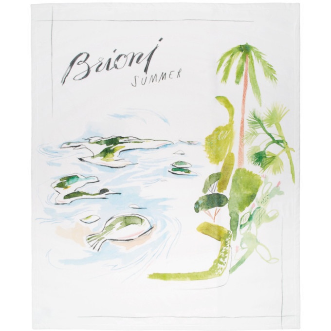 Photo: Brioni White Summer Towel