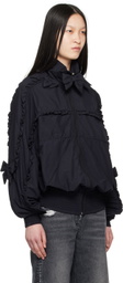 ABRA Black Doll Bomber Jacket