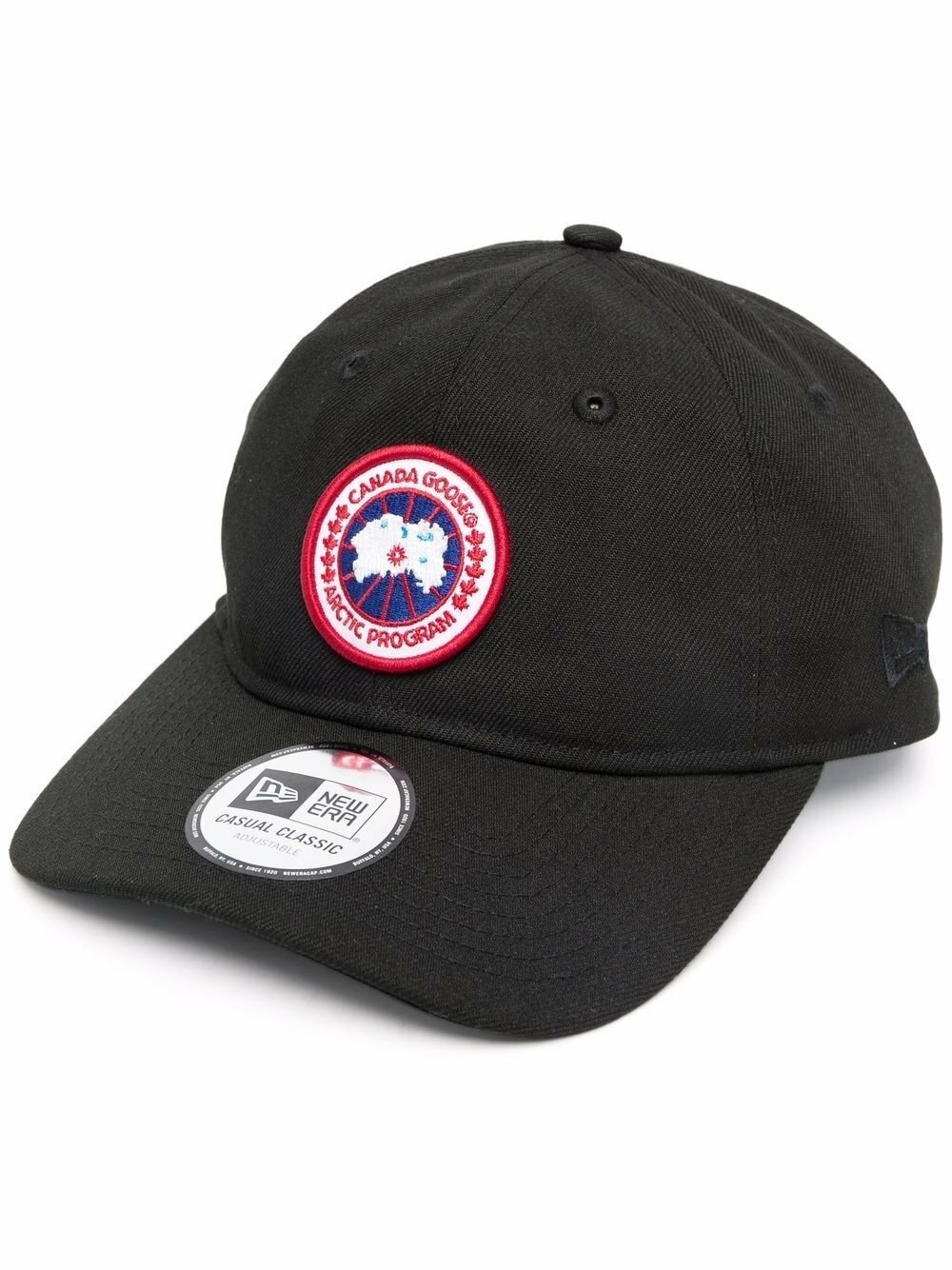 Canada Goose Black Arctic Disc Baseball Cap