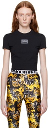 Versace Jeans Couture Black Crewneck T-Shirt