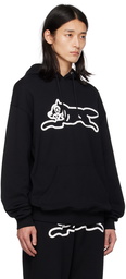 ICECREAM Black Running Dog Hoodie