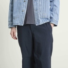 Foret Men's Calm Seersucker Pants in Navy