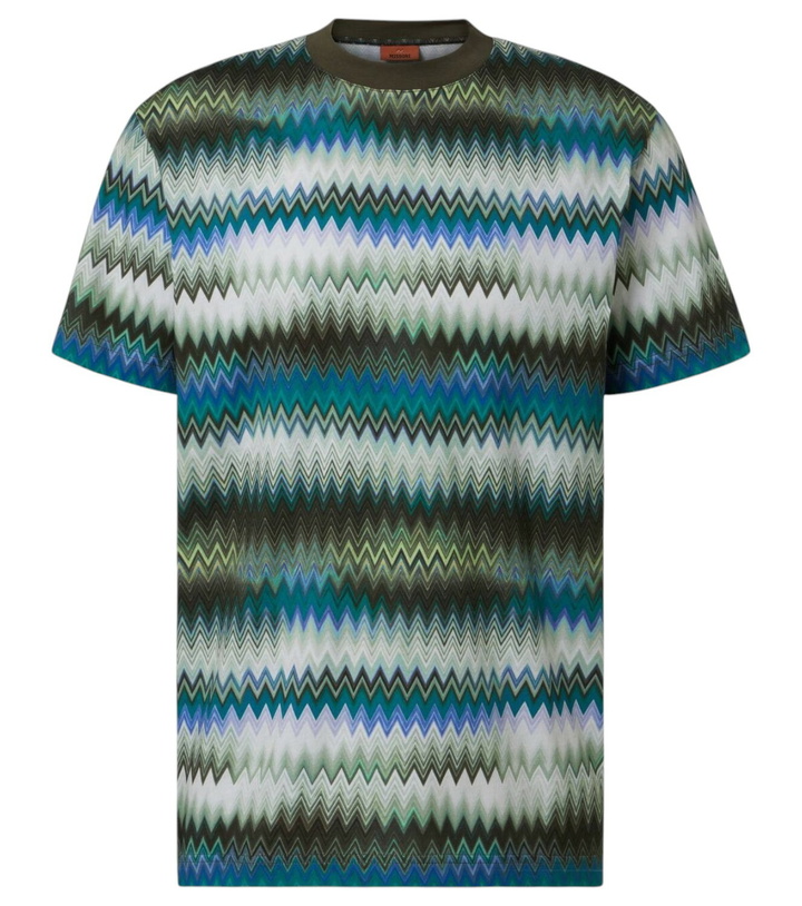 Photo: Missoni Zigzag lamé T-shirt