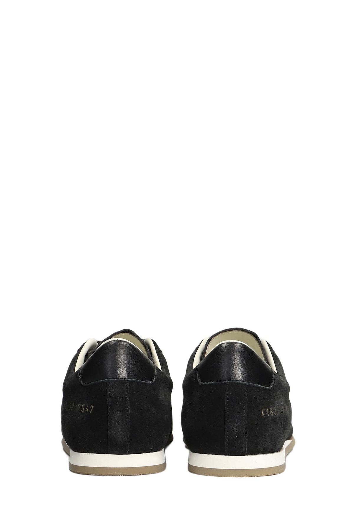 Common Projects Driving Shoe Sneakers In Black Suede