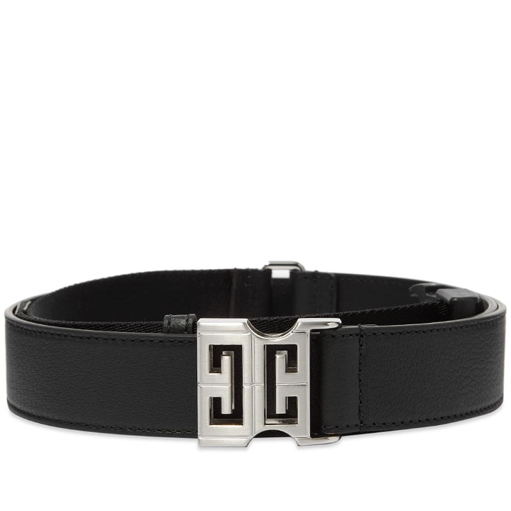 Photo: Givenchy Men's 4G Release Buckle Belt in Black