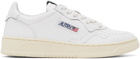 AUTRY White Medalist Low Sneakers