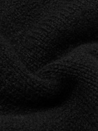 Inis Meáin - Carpenter's Merino Wool and Cashmere-Blend Cardigan - Black