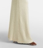 Aya Muse Sereia sequined halterneck gown