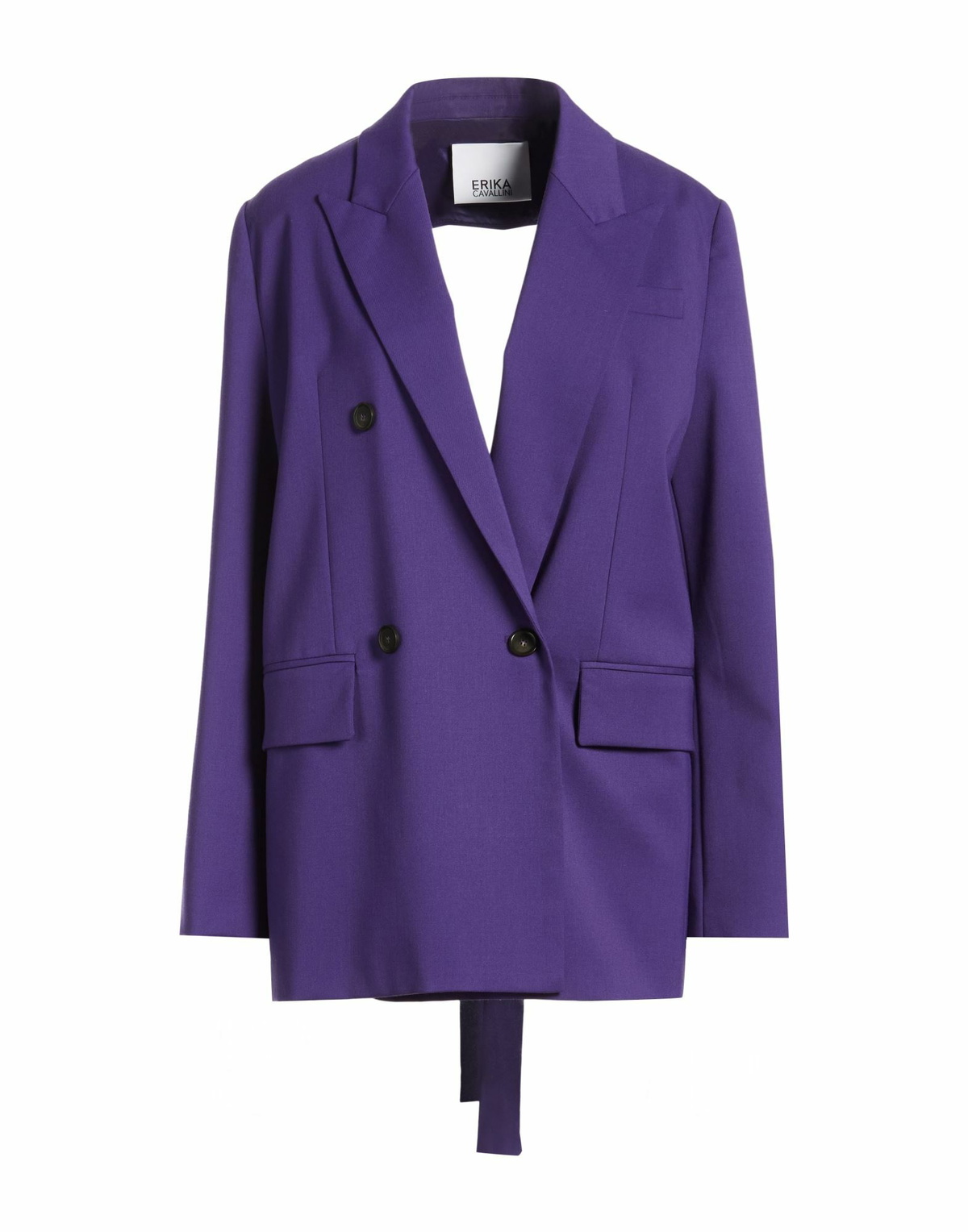 Erika Cavallini Womens Blazer in Purple