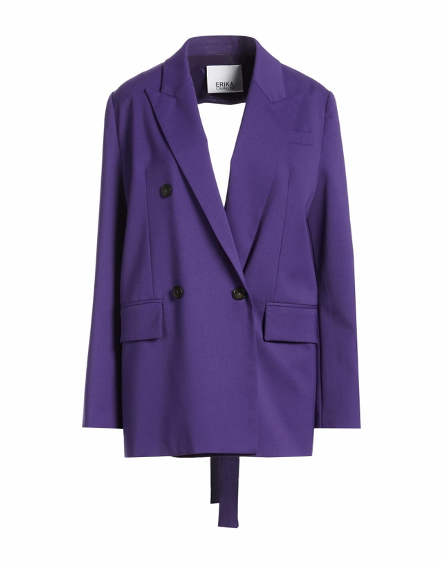 Photo: Erika Cavallini Womens Blazer in Purple